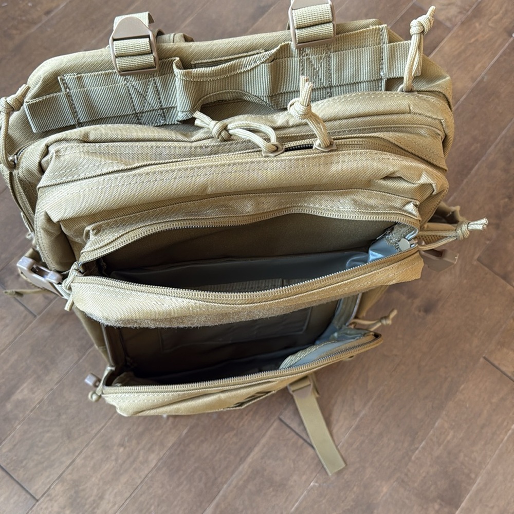 Tactical Tan Backpack - Picture 8 of 8